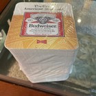 100 Lot Vintage Budweiser The Great American Standard Genuine Coasters
