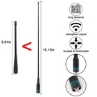 Tidradio Td-771 Gmrs Radio Flexible Whip 2pack  td-771 15 15  Uhf gmrs Fr   