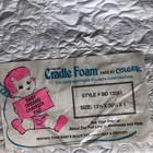 1982 Colgate Cradle Foam Changing Changer Pad - Vintage 80s