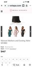 Marsoni By Colors Black Gown Size 24 Formal Evening Gown Mother Of Bride groom