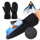 Mens Waterproof Ski Mittens 3m Thinsulate Winter Snow Sport Gloves