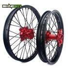 21  18  For Honda Xr650l 1993-2024 Mx Front Rear Wheels Rims Red Hubs Xr 650 L