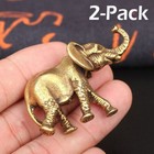 Solid Brass Figurine Statue Animal Figurines Desk Home Ornament Gift Decor Usa