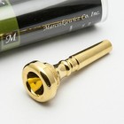 Marcinkiewicz 24k Gold Flugelhorn Mouthpiece  small Morse bach Taper   5fls