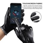 Men Women Winter Warm Leather Gloves Windproof Waterproof Touch Screen Gloves Us