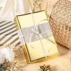 Reversible Gold Wrapping Paper Roll - 17 In X 32 8 Ft 46 5 Sq ft   Metallic Gold