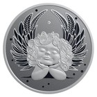 2025 Niue 2 Dollar Silver Coin Little Silver Angel Collectible Gift With Diamond
