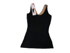 Red Hot Spanx 4-way Tank Shapewear L New Black barely Bare