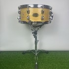 Vintage Groove Percussion Snare Drum Wood Grain 14  X 7    Stand   Sticks - Read