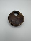 Antique Locking Hardware Vintage Embossed Brass Champion 6 Lever Lock Padlock