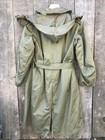 Vtg 1946 Military Field Overcoat Od-7   Wool Liner  M-1943 Hood  Large Regular