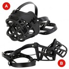 Dog Mask Mouth Gag Plug Cosplay Binding Couples Bite Pet Training Game