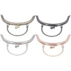 Semicircle Purse Handle Frame Metal Handbags Clasp Lock 16 5cm Bag Diy Making