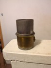 Vtg Darlot Paris  Se11 Kleine Optical Co  Brass Camera Lens No Glass Display 