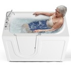 Co-z Walk-in Tub 52  X 30  Low Entry With Shower Sprayer   Slip Resistant Floor