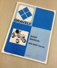 Gravely 800 Series 810 812 814 816 Service Parts Operators Manual Shop Repair