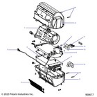 Polaris Heater And A c Blower  Genuine Oem Part 3121133  Qty 1