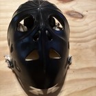 Mylec Pro Goalie Mask  Durable Adult Black Hockey Mask  Halloween Costume