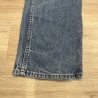 Vintage Saddle King Jeans Mens 36x30 Blue Denim Made In Usa Zip Work Jeans