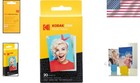 Kodak 2x3 Zink Sticky-backed Photo Paper - 20 Sheets For Instant Prints