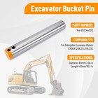 2x 144-1013 65mm Excavator Bucket Pin For Caterpillar E110b E120b 311 311b 311c
