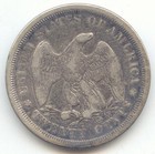 1875-s 20c Piece  Twenty Cents  Vg