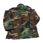 Vintage Army Field Coat Dla-100 Mens Large Cold Weather Camouflage Hooded Jacket