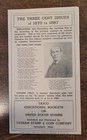 1939 Tasco Educational Booklet - 3-cent Issues Of 1870 To 1887 - With All Stamps