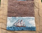 Pearl Mcgown Original Rug Hooking 95  Finished Stair Runner     27  X 63 