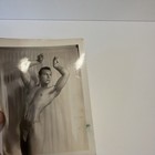 Vintage Silver Gelatin Photo Beefcake Gay Male Body Builder Photo 1950 s  8