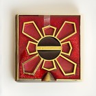 Jay Strongwater Swarovski Crystal   14k Gold 2  Picture Frame  Ruby Red  new 