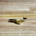 Vintage Brass Whale Figurine Marine Nautical Sea Ocean Decor Whale Shark 2 5  