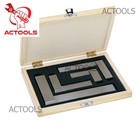 Precision Steel Hardened Square  Set 4pcs Ground Machinist Tool 2  3  4  6 