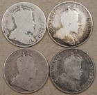 Canada 1902 02-h 04  05 Ten Cents Low Grades As Pictured