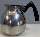 Rare Vintage 1950s Delta Air Lines Cory Stainlesssteel Coffee Pot Carafe Galley 