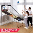 Indoor Arcade Basketball Game  2 Player Dual Shot With Shatterproof Backboard An