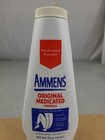 Vintage Talc Ammens Medicated Powder Sealed Shower Original 11 Oz Movie Prop 