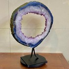 25 33lb Natural Agate Amethyst Cave Quartz Crystal Cave Mineral Specimen