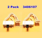  2 Pack  3406107 Dryer Door Switch For Whirlpool  Kenmore Roper Maytag Wp3406107