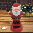Christmas Solar Powered Dancing Swinging Santa Bobble Dancer Toy Car Xmas Decor
