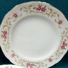8 Replacement Style House Fine China Rose Baroque Dessert Salad Plates 6 5 