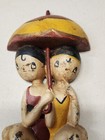 Hubley Cast Iron  bathing Beauties  Anne Fish Cast Iron Doorstop