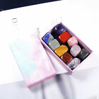 10pcs Natural Tumbled Stone Quartz Chakra Healing Crystal Polished Set Gift Box