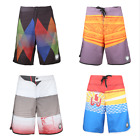 Men s Summer Beach Swimwear Printing Swim Trunks Surf Stretch Board Shorts
