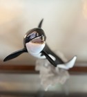 Killer Whale Sculpture By Richard Ellis Franklin Mint   very Rare   