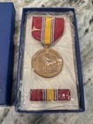 Original Vietnam Era Us Military National Defense Medal W  Ribbon 1967 Dated