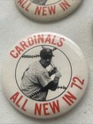 1972 Stan Musial St Louis Cardinals  all New In 72  Baseball 2 1 4  Button Pin