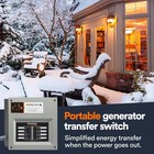 Transfer Switch Kit 30 Amp 10 Cord Resin Inlet Box Generac 6853 Homelink Power