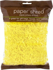 Vibrant Yellow Paper Shreds - 2oz   1 Pack - Perfect For Gift Packaging  Decorat