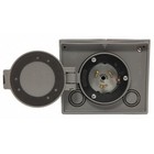 Generac 6338 50 Amp Power Inlet Box  125 250v  Raintight Resin  Nema Cs6365